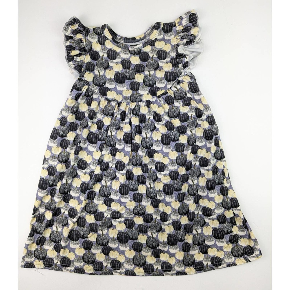 Pearls and Piggytails Pumpkin Dress